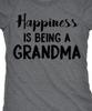 Happiness Is Being a Grandma T Shirt Tee Grand Mother Happy Unisex Shirt