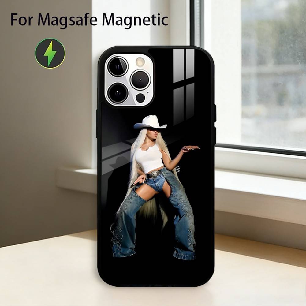 Beyoncé - Cowboy Carter Phone Case For iPhone17,16,15,14,13,12,11 Plus,Pro Magnetic For Magsafe Wireless Charging