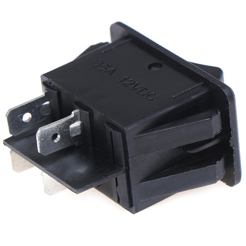 12V 35A Universal Auto Roter LED Nebelscheinwerfer Wippschalter Armaturenbrett 4Pin