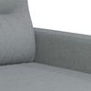 Vidaxl 2-Cz. Relaxation Set With Cushions, Light Grey, Fabric
