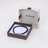 Koai 5mm Onyx Cubic Zirconia Power Stone Bracelet for Men