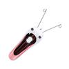 Depiladora Eléctrica Máquina Depiladora con Hilo Recargable por USB Kit Depilador de Cejas con Luz LED Rosa
