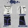 Blue Rock Nagi Seishiro 7 White Inner Practice Cosplay Performance Holiday XL Size [HOLOUN] No. Uniform, Costume, Event, Anime, Halloween, Outfit,