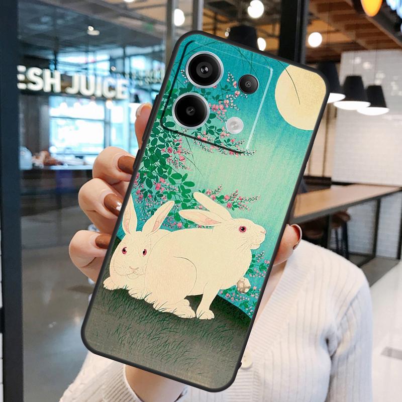 Japanese Style Art Japan Case For Xiaomi Redmi Note 14 Pro 10 11 12 13 15 Pro Plus Redmi 15C 14C 10C 12C 13C 15 Cover