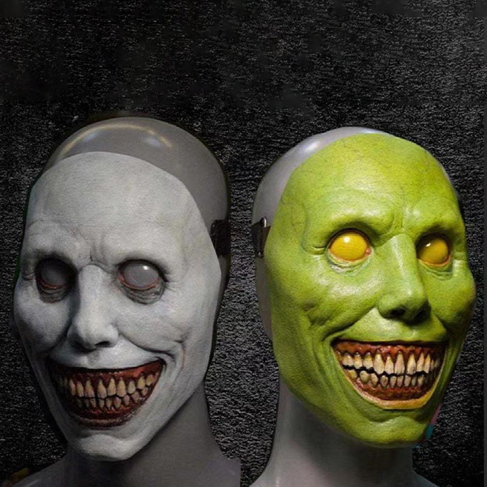 Scary Jokers Mask Halloween Walking Dead Cosplay Full Face Zombie Costume Prop Comfortable Breathable Bring Lasting Horror Fun