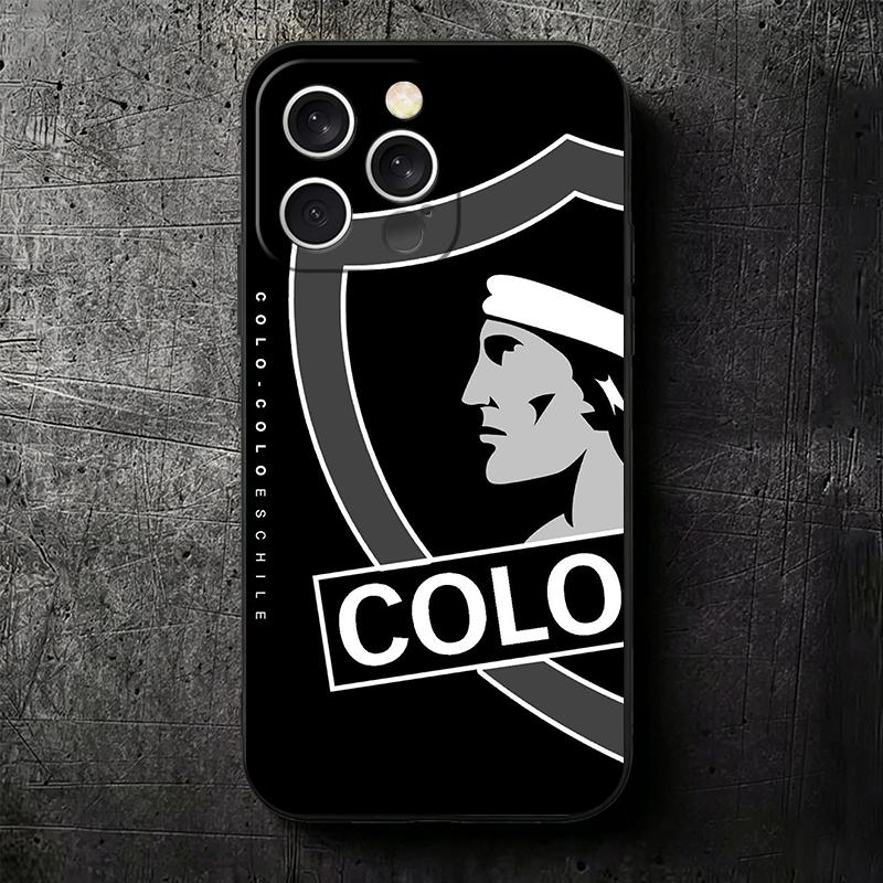 Social Y Deportivo Colo Club Soft Phone Case for iPhone 16 16E 17 Air 15 Pro Max 14 Plus 13 Mini 11 12 7 Black Cover Back Shell