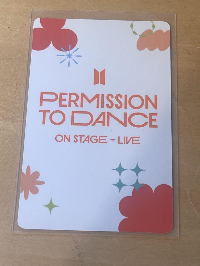 [USED] Anonymous Shipping BTS PTD Weverse USA Bonus Trading Card SUGA Yoongi