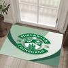 Hibernian FC Design Crystal Velvet Carpet Cozy Non?Slip Printed Rug For Bedroom Living Room Entrance