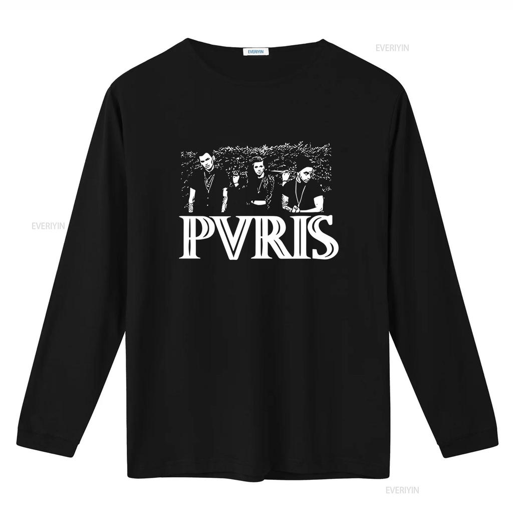 Pvris Photo Official T Shirt For Band Design Cool Style vintage Washed Stretched Slightly Soft Stylish Unisex Versatile