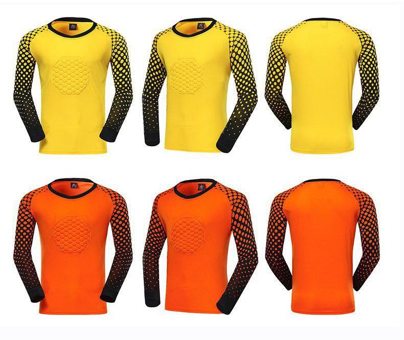 Adult & Children's Long Sleeve Goalkeeper Jersey Set - Match & Training Gear