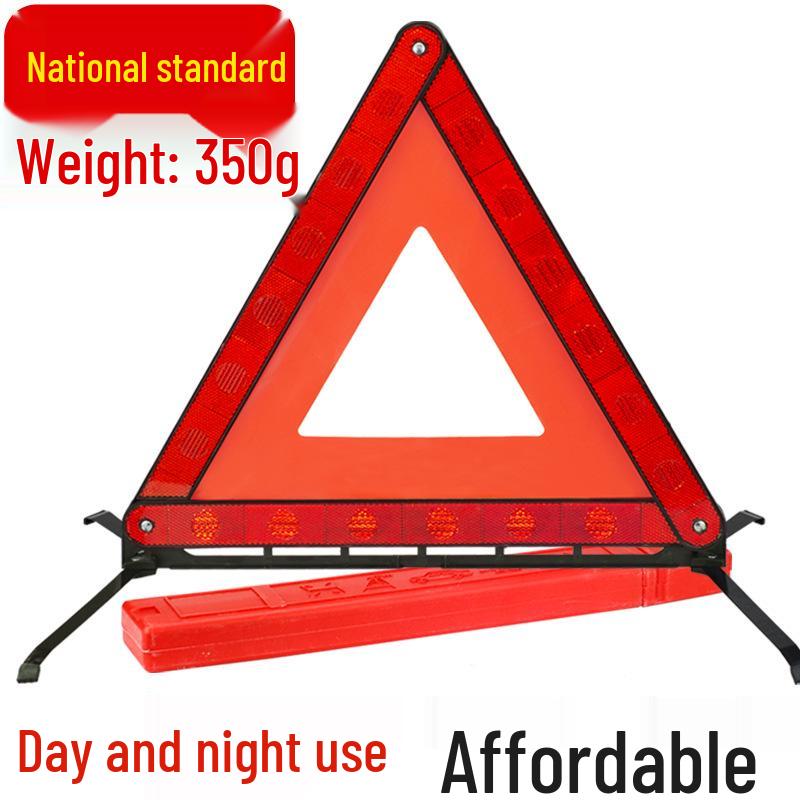 Vehicle Safety Reflective Triangle Warning Sign