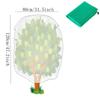 Plant Covers Freeze Protection Covers Frost Cloth Plant Anti-Freeze Shrub Protection Bag with Zipper Drawstring Frost Blankets