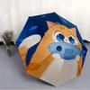 1pc Cat Fish Automatic Open/Close Umbrella Compact Folding Umbrella, All-Season Portable Umbrella for Women/Men F1124027