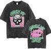 New Arrival Mens Clothes Tee Shirt Homme Graphic TShirts Men Tshirt for Men Ropa Hombre Washed Vintage Punk Band Green Day
