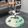 1pc Cat Nature Office Round Area Rug, Indoor Mat Suitable For Office, Under Office Chairs Bedroom Living Room Home Decor, Room Deco