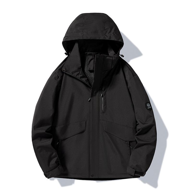 

Женский ветрозащитный водонепроницаемый отстегивающийся ветровик на весну/осень 2024 года, подходит для занятий альпинизмом на открытом воздухе L