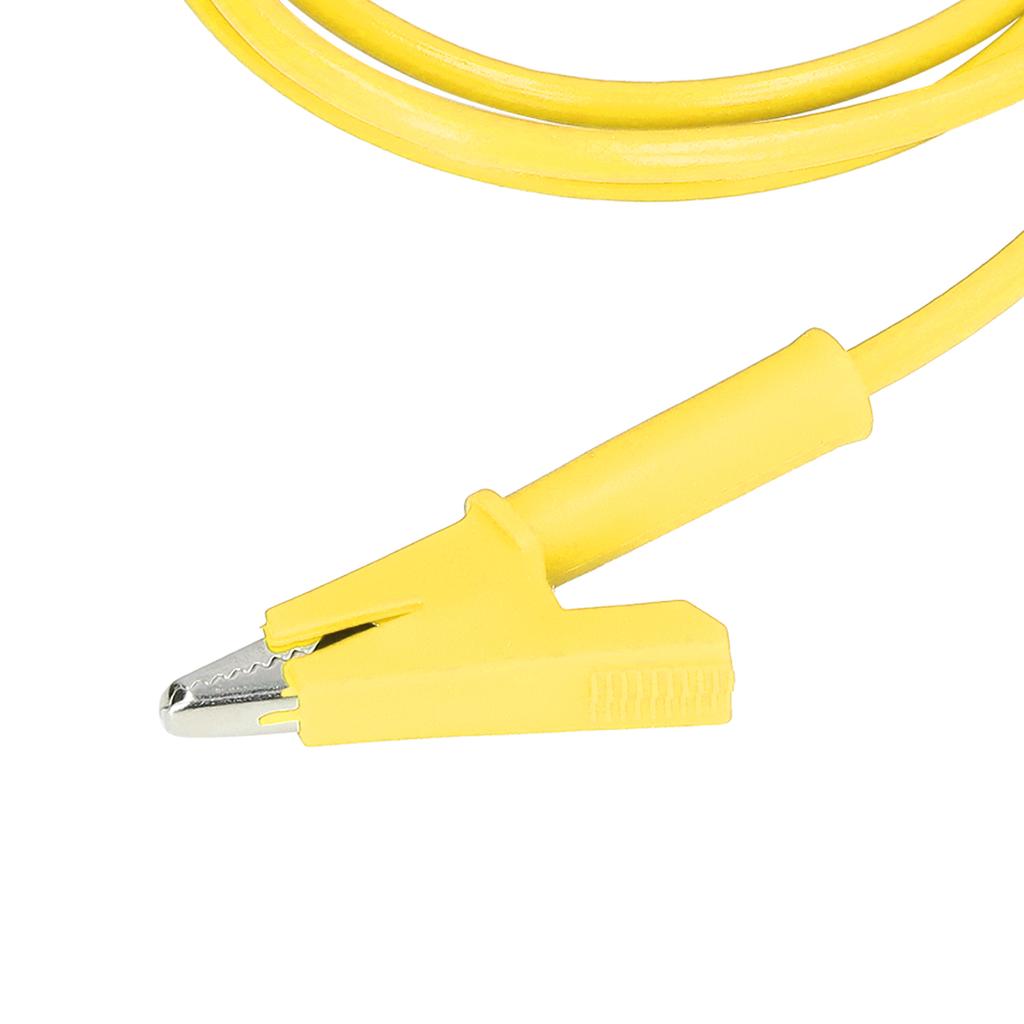   Clip Test  s Banana Plug Wire Cable Flexible for Electrical Testing J.70035‑1 4mm