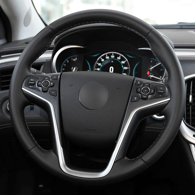 Left Right Function Steering Wheel Switch Cruise Volume Button Housing For 14-16 Buick Regal 13-15 Buick Lacrosse