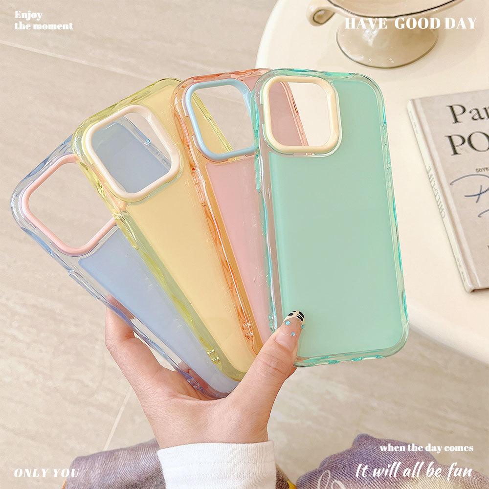 Full Screen Cat Phone Case Suitable for Apple 16promax Pink Phone Case IPhone 15 Cute Protective Case for Women