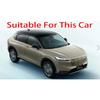 For HONDA VEZEL HR-V   Car Accessories ABS Chrome Leaf Board Decoration On Shark Gills