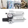  Filter Pressure Regulator 1/4 Inch Aluminum Alloy PC and Plastic Compressed  Filter