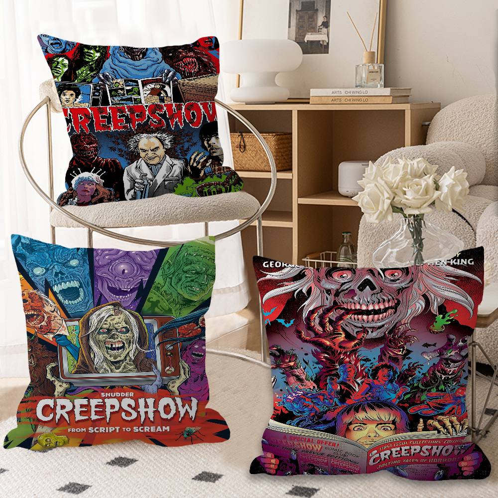 Amine C-Creepshow Personalized Pillow Dust Cover Bedroom Kids Party Decoration Pillowcase Birthday Children Gift