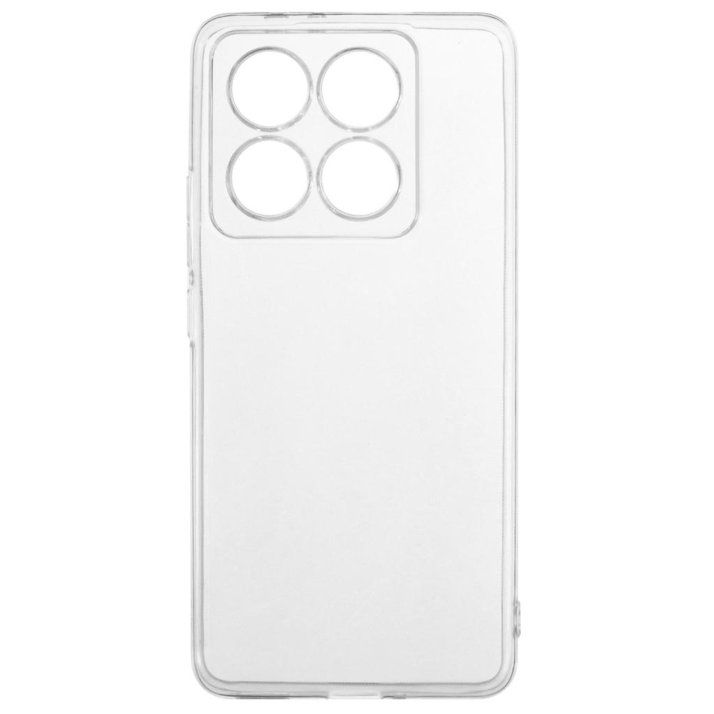 UNITHIN For Xiaomi 14T Pro Case Ultra Thin 0.7mm Clear TPU Anti Drop Phone Cover Precise Cutouts