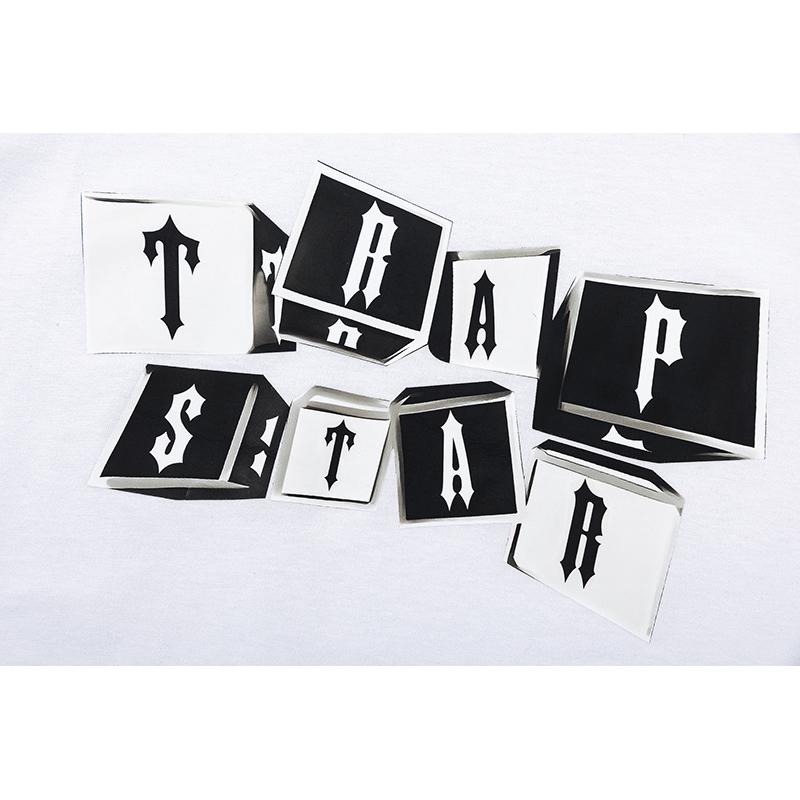 669 Trapstar London 2025 Sommer Neu Hochwertige Baumwolle Rundhals Locker Übergröße Herren- und Damen-T-Shirt Paar-T-Shirt