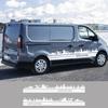 2ks Samolepky na dvere auta Pre Renault Trafic 3 2 MK1 MK2 MK3 Tuningové príslušenstvo Obytný van Bočné pruhy Grafika Vinylová fólia Nálepky