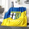 Parma F.C Druck Flanelldecke Hohe Qualität Warm Gemütlich Decke für Alle Jahreszeiten Perfekt für Geschenke Heimdekoration