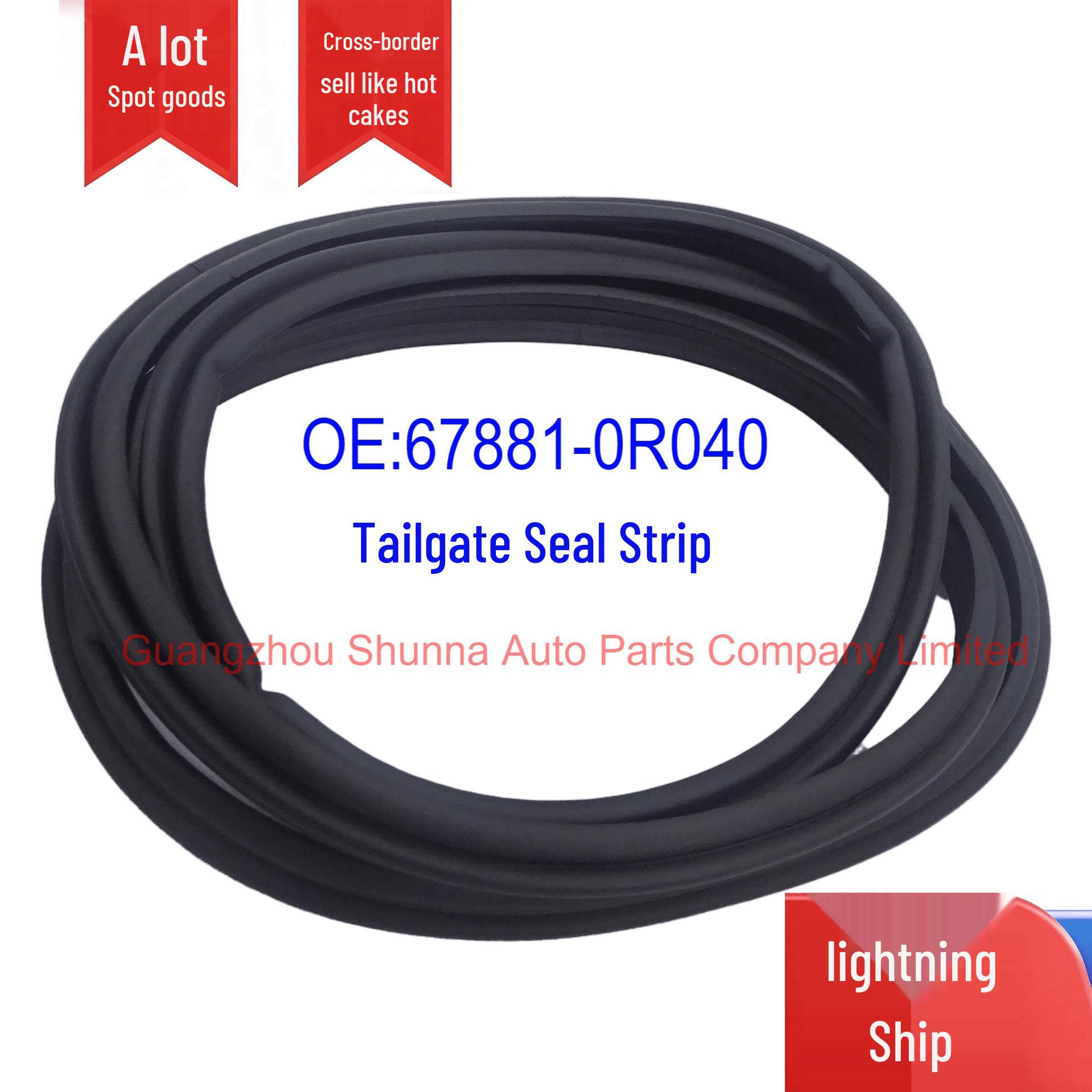 67881-0R040 Tailgate Sealing Strip for Toyota RAV4 (2014+), ASA4#, ZAS4# GZSN