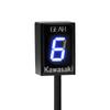 Motorcycle Gear Indicator For Kawasaki ER6N V650 Ninja 300 Z1000SX Moto Gear Display Ecu Direct Mount 6 Level Display Speedmeter