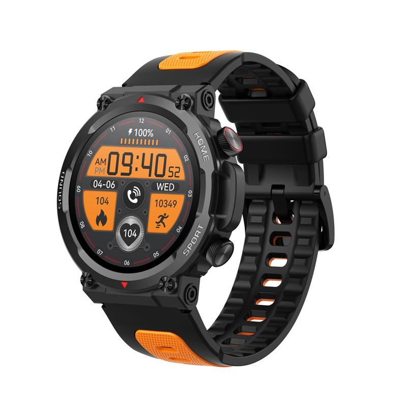 Outdoor Sports Smart Watch Men Bluetooth Call 1.39 Inch HD Display Health Heart Rate Monitoring Long Battery Life Smartwatch