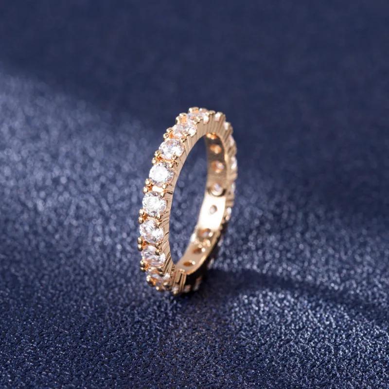 

14K желтое золото ювелирные изделия бриллиантовое кольцо для женщин Fine Anillos De FL Diamond Bizuteria серебро 925 ювелирные изделия Anel кольца коробка