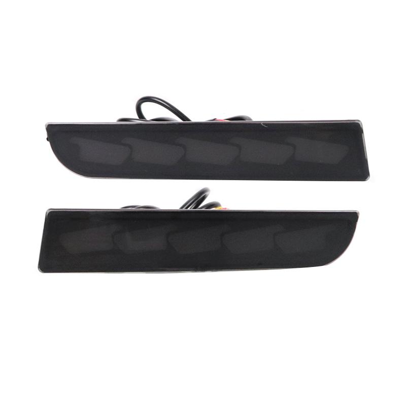 

2 шт. светодиодные стоп-сигналы для заднего бампера автомобиля, подходят для Mitsubishi Lancer/Evolution X CZ4A 2008-2017/Outlander Sport / RVR / ASX 2011-2012