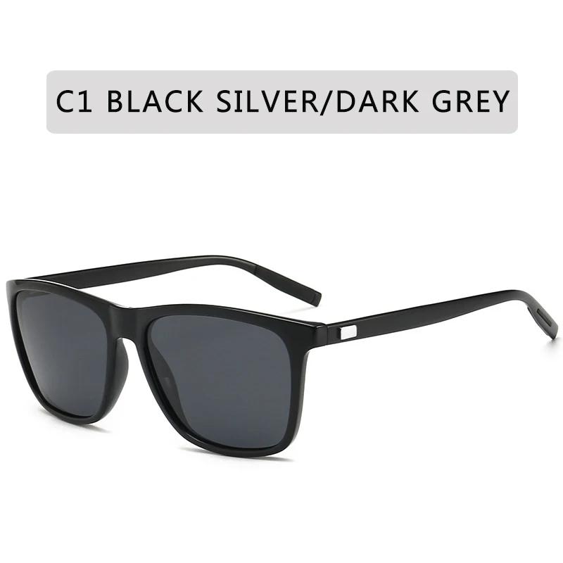 

2024 Polarized UV400 Sunglasse Men Dazzle Color Driver Classic Retro Brand Designer Light Flexible Sun Glass Oculos De Sol Polarized черный серый