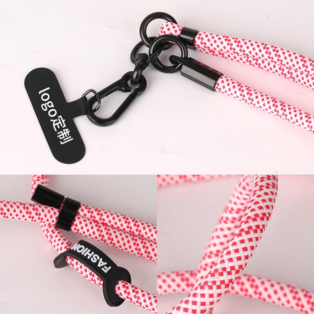 Verstellbares Handy-Lanyard 7mm Nackenband Anti-Verlust Crossbody Handyhüllen-Riemen für den Außenbereich