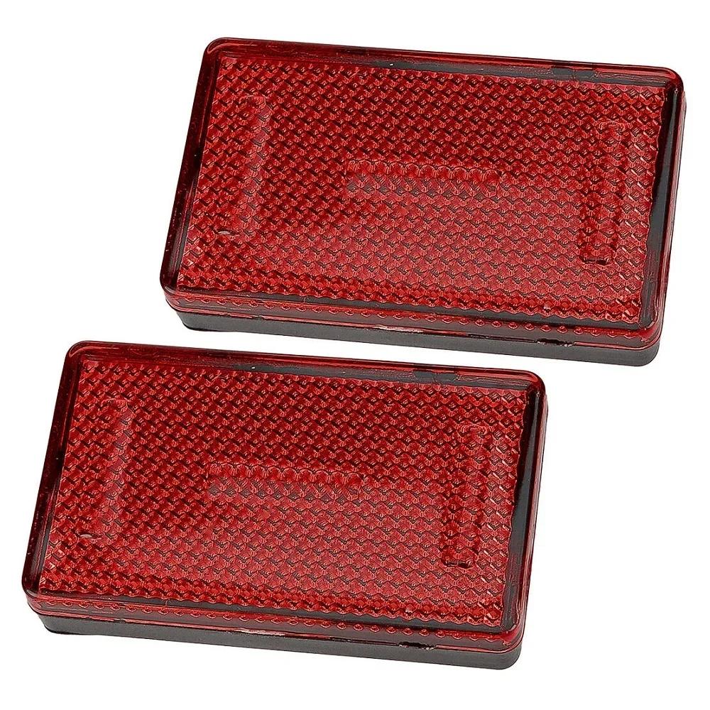 Motorcycle Universal Rectangle Front Fork Leg Reflector Reflective Safety Warning For BMW K1200RS K1200GT R1200RT R1200GS R1200R