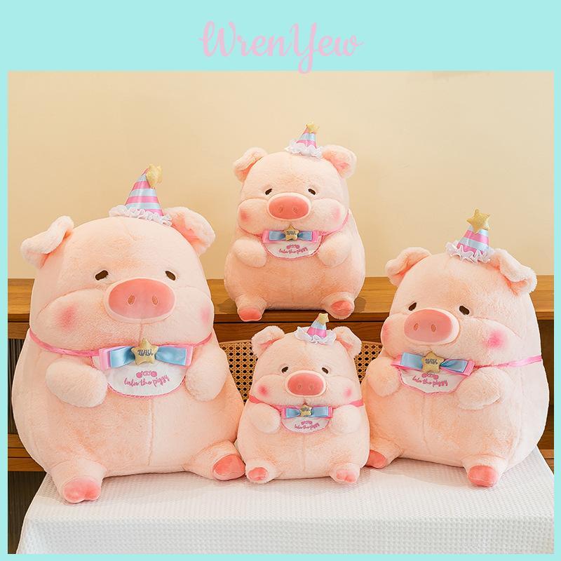 Adorable Lulu Pig Plush Toy Doll Super Soft Hugging Pillow Cute Gift For Girls