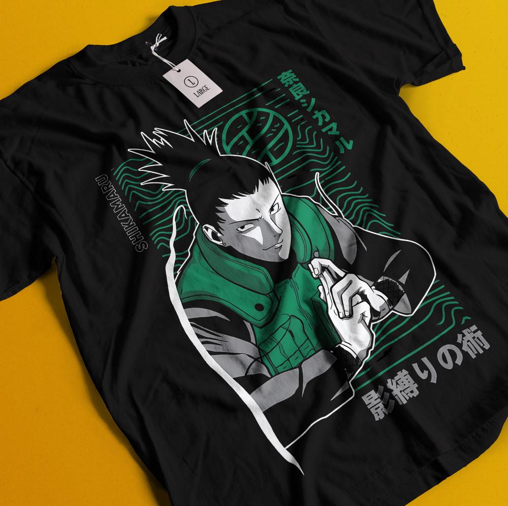

Shikamaru Shirt Naruto Tshirt Asuma T-Shirt Madara Kakashi Itachi Timari Jiraya L