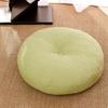 40-70cm Round Cushion Linen Cotton Seat Pad Thick Washable Cushion Meditation Mat Modern Sofa Pillow Tatami Chair Back Cushion