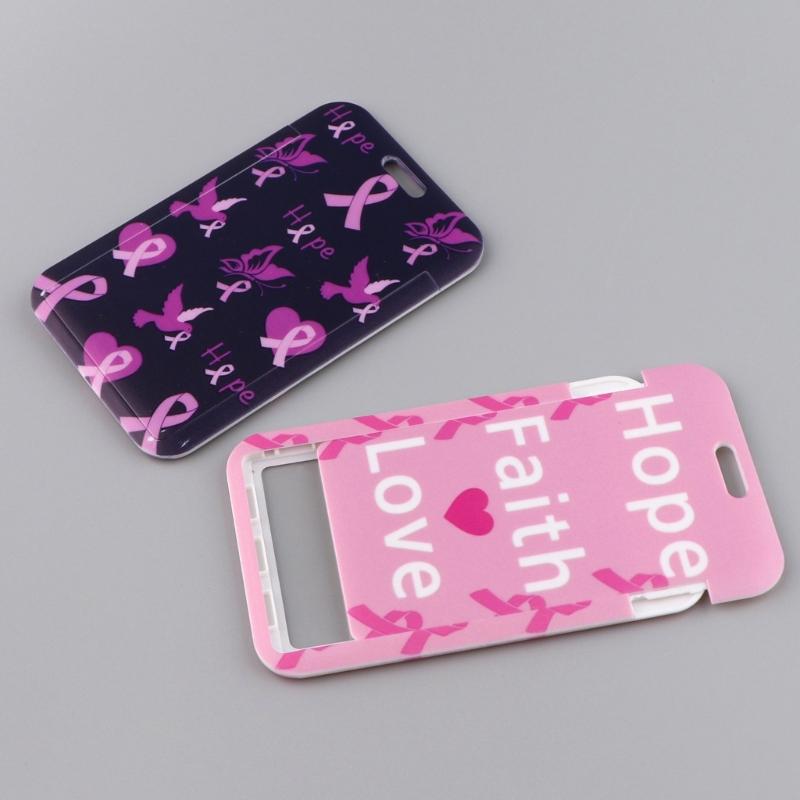 2pcs Support Phone Holder Ribbon Lanyard Neck Strap Quick Release Buckle for Keys and Phones Awareness Accessories