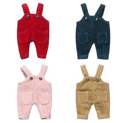 1/12 Dolls Doll Trousers Casual Pants Fashion Overalls Clothes Doll Overalls Clothes Accessories