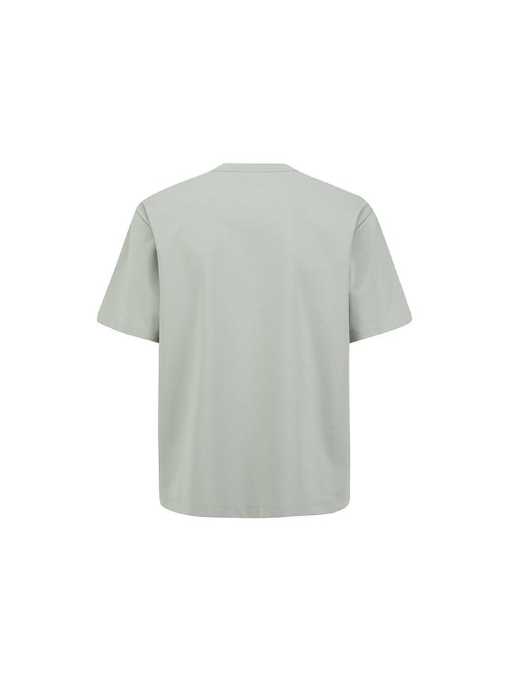 AND Z Men'S) Graphic Front Embroidery Short Sleeve T-Shirt_Blf2Tr1031Gn
