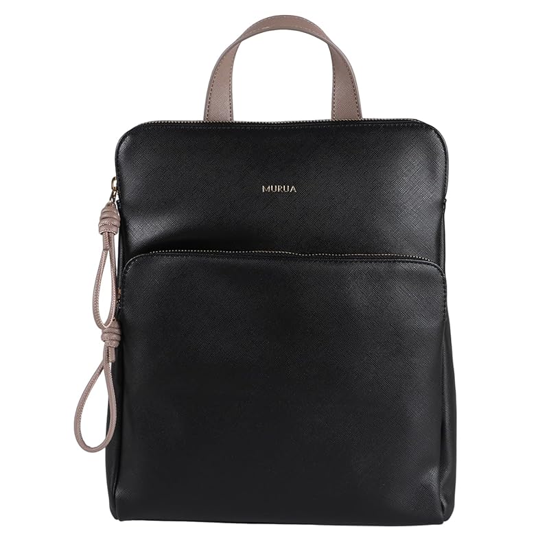 

[Murua] square backpack bicolor MR-B1166