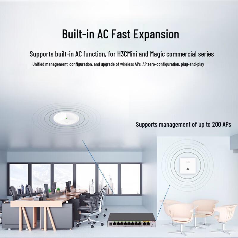 H3C ER3208G3-P 8-Port Gigabit PoE Gateway & Router (CN version)
