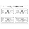 Digital Level Angle Gauge Protractor Inclinometer Bevel Box with Data Hold LCD Display with Backlight for Construction