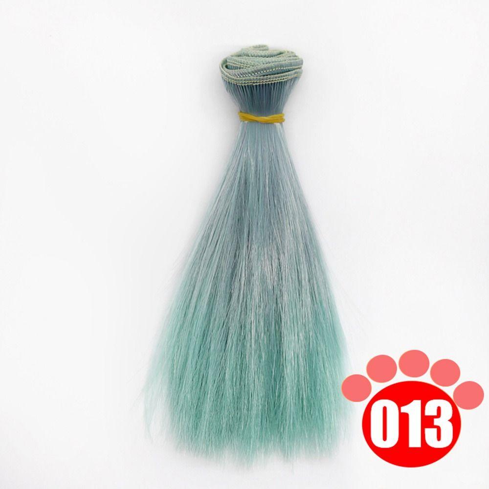 15*100CM Doll Hair Colorful Children Toy Gift 2024 Bjd Wig  for 1/4 1/6 1/8 Bjd