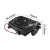 Black ABS Car Front Console Ashtray for BMW 5 Series