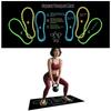 Multifunctional Non-Slip Glute Training Mat Durable 80*35cm Exercise Mat Lightweight Foot Positioning Mat Leg Workouts